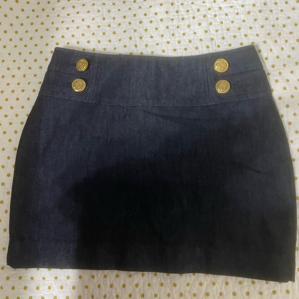 Express Mini Denim Skirt